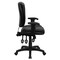 Flash Furniture Leather Contemporary Chair, 18-1/4" to 21-1/2", Adjustable Arms, Black LeatherSoft GO-930F-BK-LEA-ARMS-GG - alternate 8